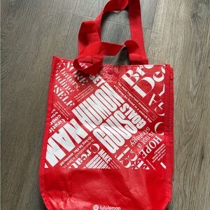 lululemon athletica Red Tote Bag
